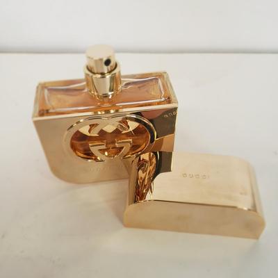LOT 153: Gucci Guilty 1.6 oz(Full), Robert Piguet Fracas .25 oz(Full), Chanel No 5 .25 oz(Half Full)