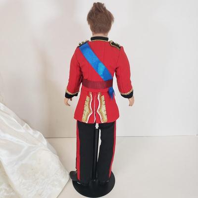 LOT 156: Ashton Drake Galleries Prince William & Kate Middleton Collector Dolls