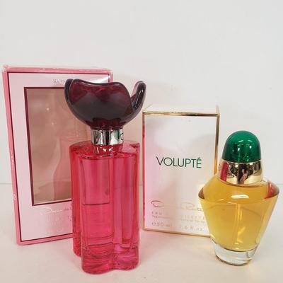 LOT 158: Oscar de la Renta Volupte 1.6 oz & Rose 3.4 oz