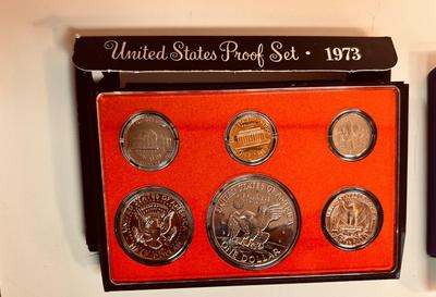 1972 & 1973 UNITED STATES MINT PROOF SETS