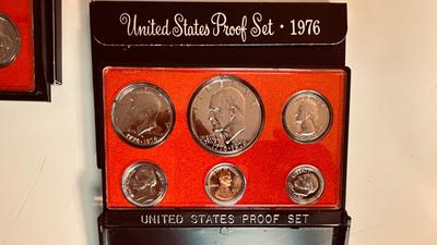 1975 & 1976 UNITED STATES MINT PROOF SETS