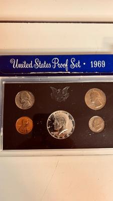 1968 & 1969 UNITED STATES MINT PROOF SETS