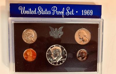 1968 & 1969 UNITED STATES MINT PROOF SETS