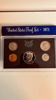 1970 & 1971 UNITED STATES MINT PROOF SETS
