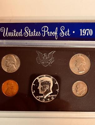 1970 & 1971 UNITED STATES MINT PROOF SETS