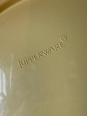 Tupperware cake tote