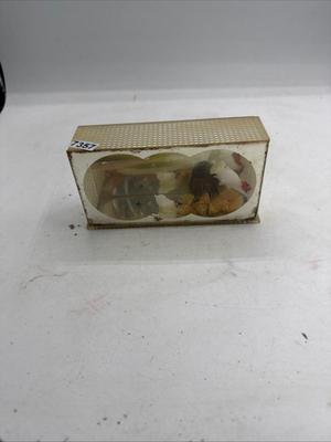 Vintage glass diorama