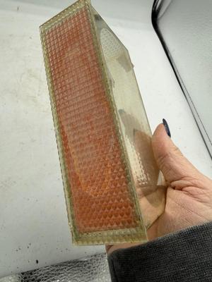 Vintage glass diorama