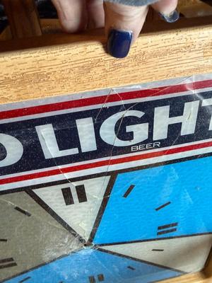 Bud light-needs clock parts added
