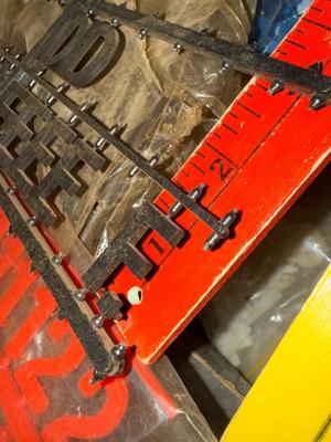 Several sets of letters