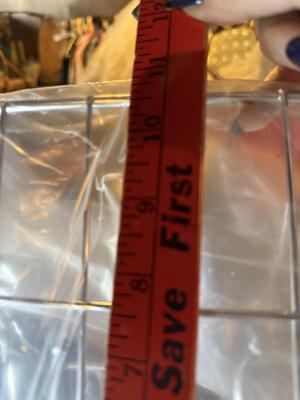 Metal basket & wall attachment