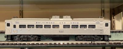 Lionel O Gauge B & O Powered Budd Car