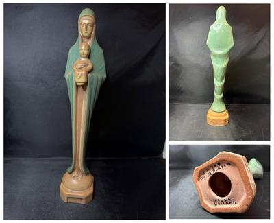 Mother Mary holding Jesus Figurine Gouda Holland