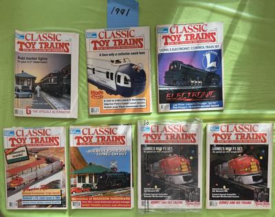1991 Classic Toy Trains Magazine CTT