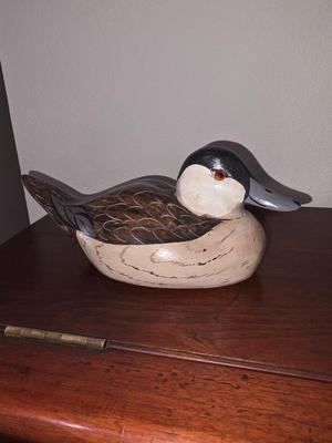 Wooden duck