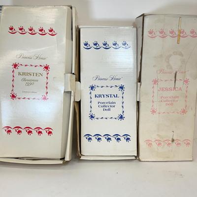 LOT 162: Vintage Princess House Porcelain Dolls