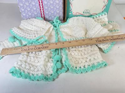 LOT 163: Limited Edition Taco Bell Porcelain Doll “Bella” w COA & Edwin M Knowles Baby Treasures w COA