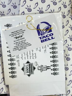 LOT 163: Limited Edition Taco Bell Porcelain Doll “Bella” w COA & Edwin M Knowles Baby Treasures w COA