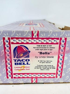 LOT 163: Limited Edition Taco Bell Porcelain Doll “Bella” w COA & Edwin M Knowles Baby Treasures w COA