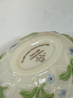 LOT 165: Lenox Disney Animated Classics Mickey & Minnie Mouse Salt and Pepper Shakers w/ Box, Egg Trinket Box w/ Box, Royal Doulton...