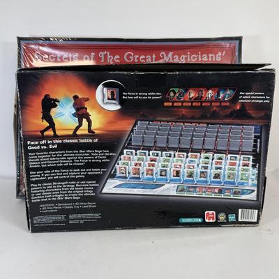 LOT 168: Stratego: Star Wars Saga Edition Board Game & Secrets of the Great Magicians Royal Magic Kit NIP