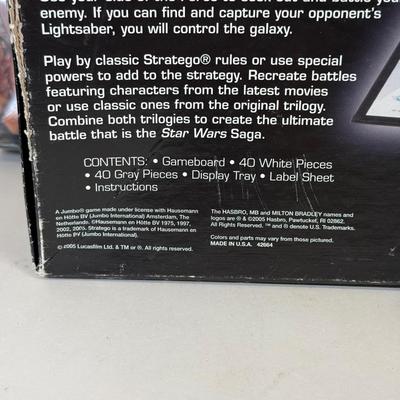 LOT 168: Stratego: Star Wars Saga Edition Board Game & Secrets of the Great Magicians Royal Magic Kit NIP