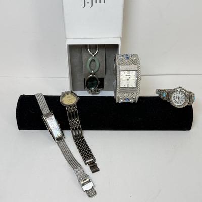 LOT 169: Ladies' Watches: J. Jill, Skagen, Geneva & More