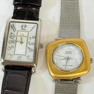 LOT 172: Collection of Watches: Anne Klein, Chateau Watch Necklace & More