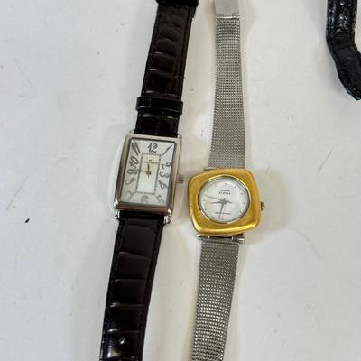 LOT 172: Collection of Watches: Anne Klein, Chateau Watch Necklace & More