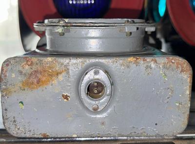 WWII US Naval Battle Ship Submarine Emergency Lamp Portable Light #2