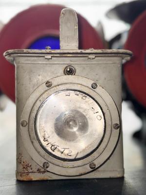 WWII US Naval Battle Ship Submarine Emergency Lamp Portable Light #4