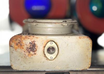 WWII US Naval Battle Ship Submarine Emergency Lamp Portable Light #4