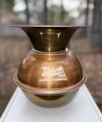 Northern Pacific Railroad Spittoon