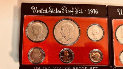 1975 & 1976 UNITED STATES MINT PROOF SETS