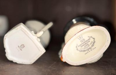 George Washington Character Jug & Yeoman of the Guard Staffordshire Toby Jug