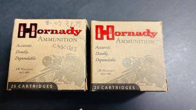 2 BOXES OF HORNADY LEVEREVOLUTION 357 MAGS