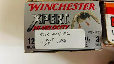 12G SHOTGUN SHELL RELOADS (THE ONES IN THE FOREFRONT ARE NEW)