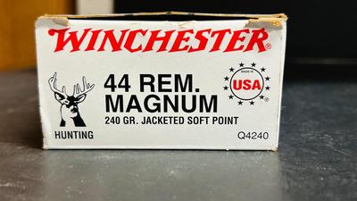 NEW WINCHESTER 44 REM MAGNUM AMMO