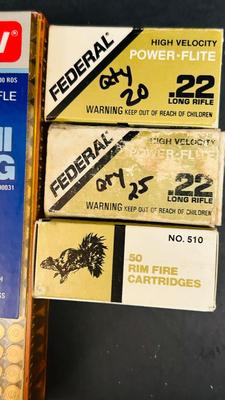 NEW CCI AND FEDERAL 22 LONG RIFLE AMMO