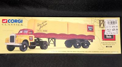 Corgi Classics Die Cast Mack B Series Semi Way of the Zephyers