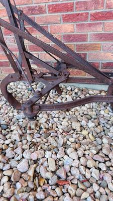 ANTIQUE HORSE-DRAWN CULTIVATOR
