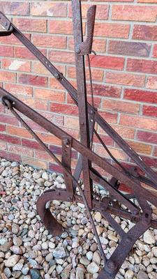 ANTIQUE HORSE-DRAWN CULTIVATOR