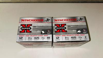 2 NEW WINCHESTER 12G SHELLS