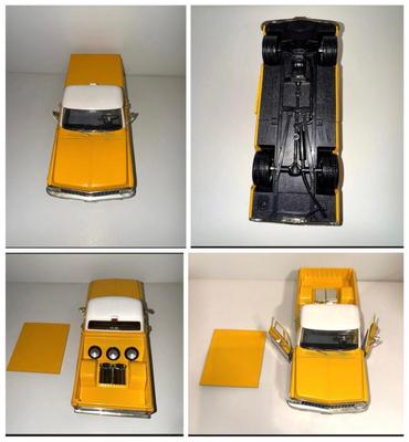 3 Die Cast Cars 1:24 Jada Toys 1972 Cheyenne Pickup, 2002 Escalade, 1987 Grand National Regal