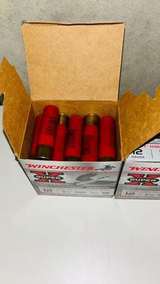 2 NEW BOXES OF WINCHESTER 12G SHELLS