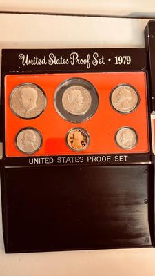 1979 & 1980 US MINT PROOF SETS