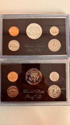 1970 & 1972 US MINT PROOF SETS