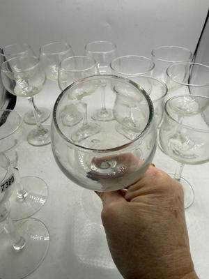 Wine glass assortment