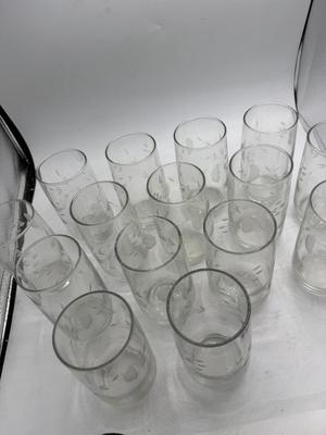 Princess house-heritage glass set