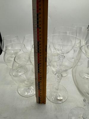 Wine glass assortment